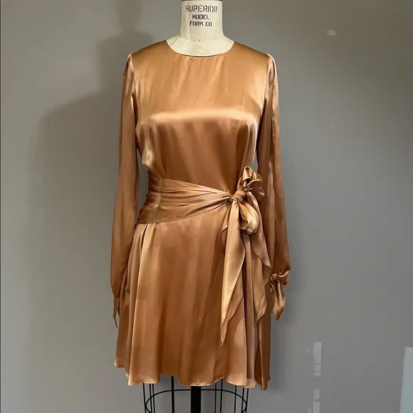 Amanda Uprichard 100% SILK Dress - Picture 1 of 6